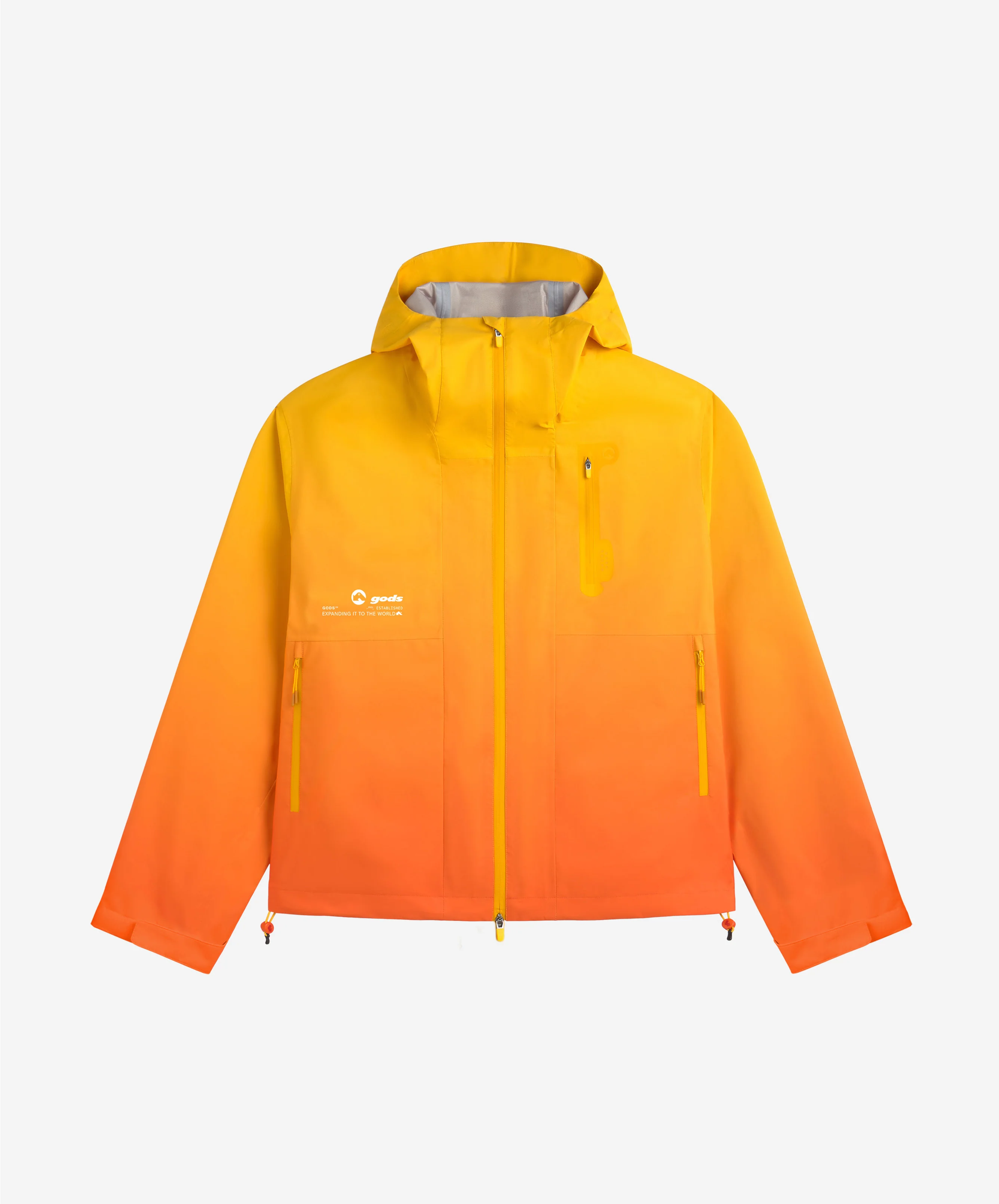 3-Layer Jacket Orange - Image 6