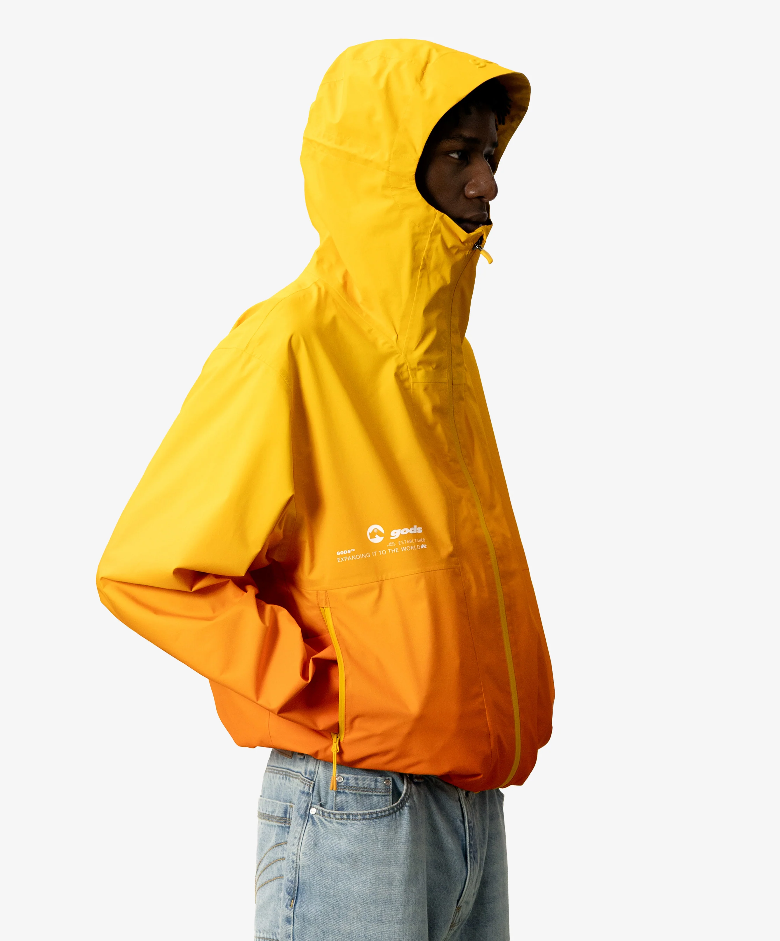 3-Layer Jacket Orange - Image 8