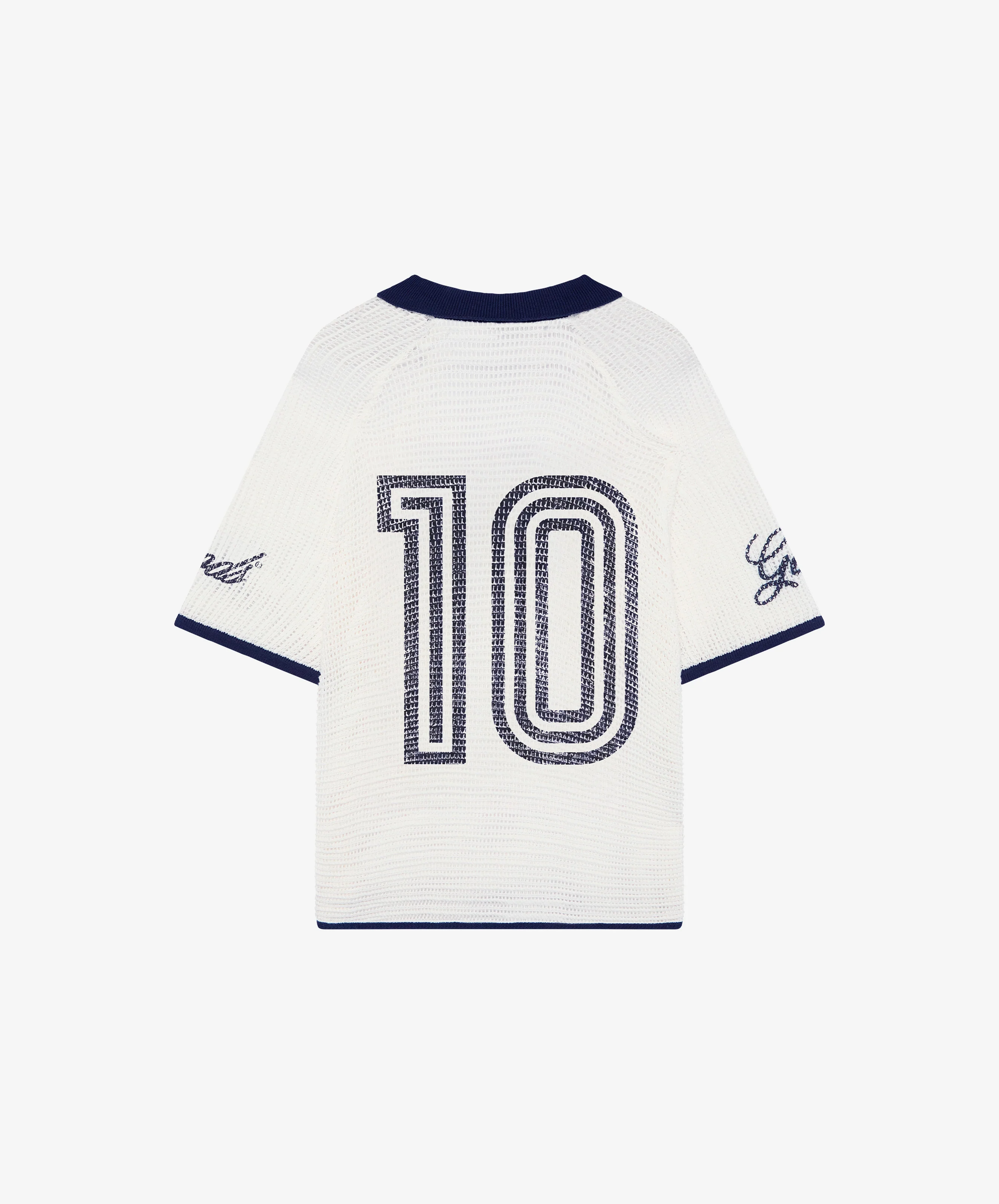Mundial Knitted Tee White - Image 4