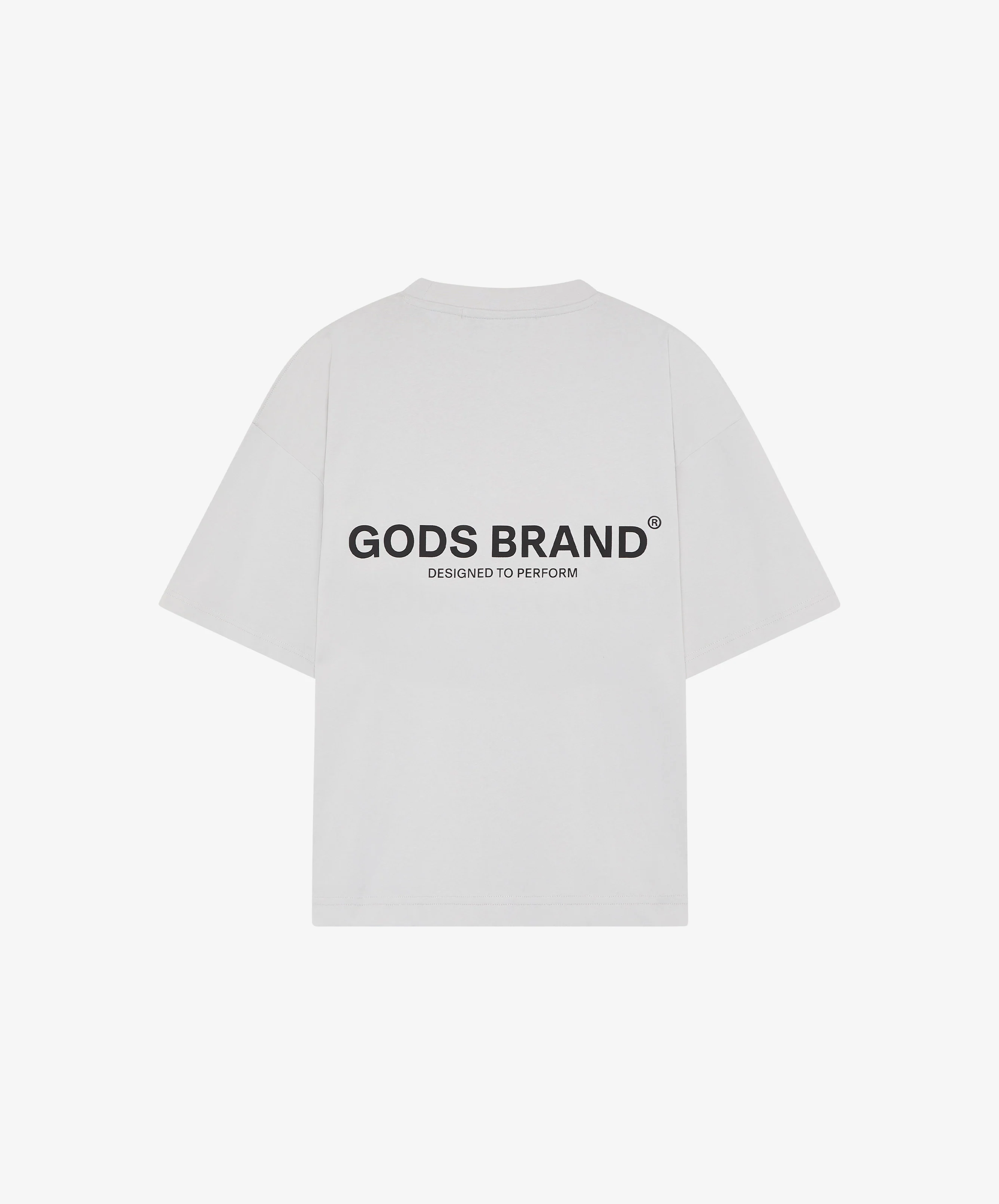 Performance Boxy Tee Light Grey - Image 5