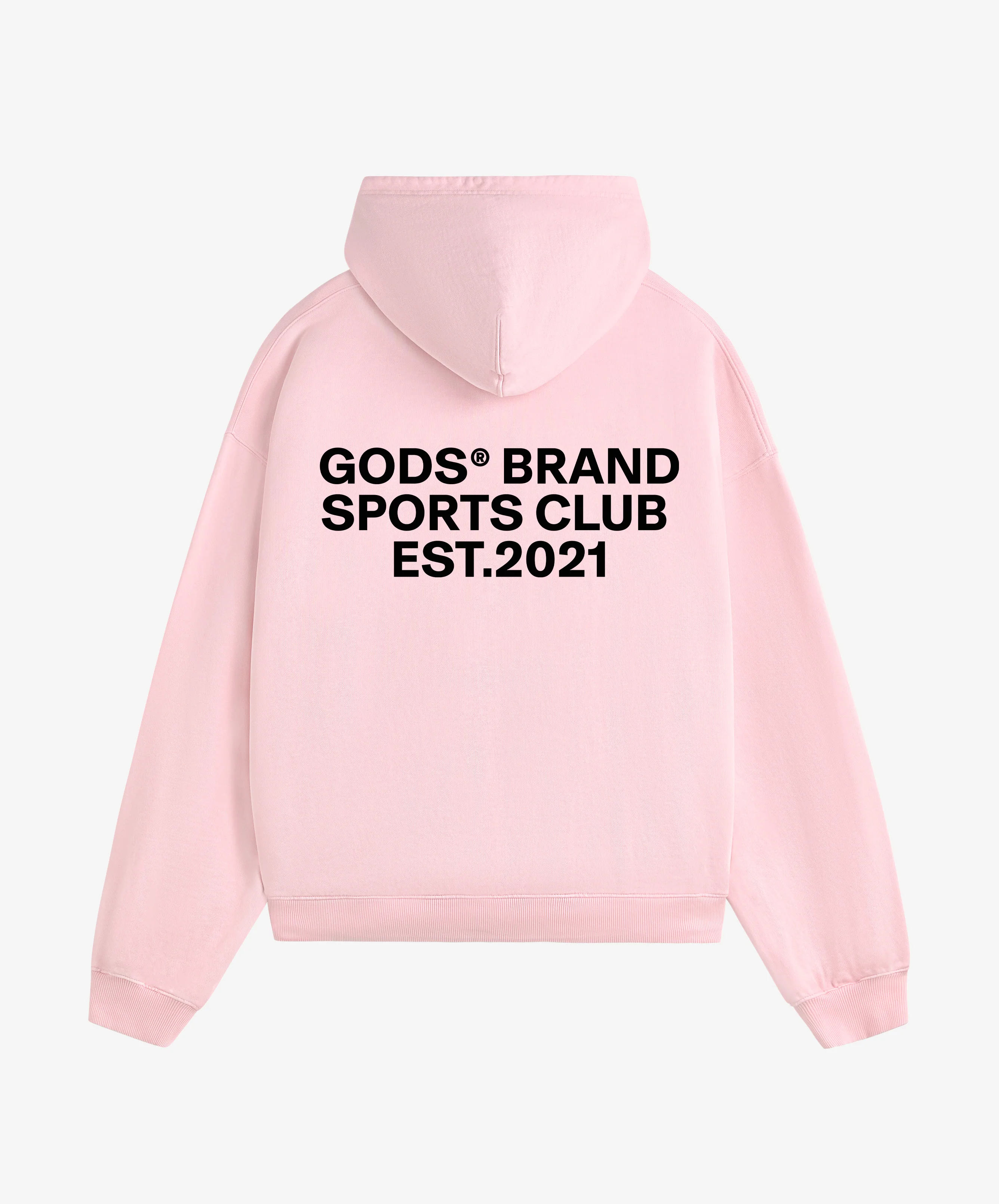 Gods® Brand Sports Club Hoodie Rose - Image 4