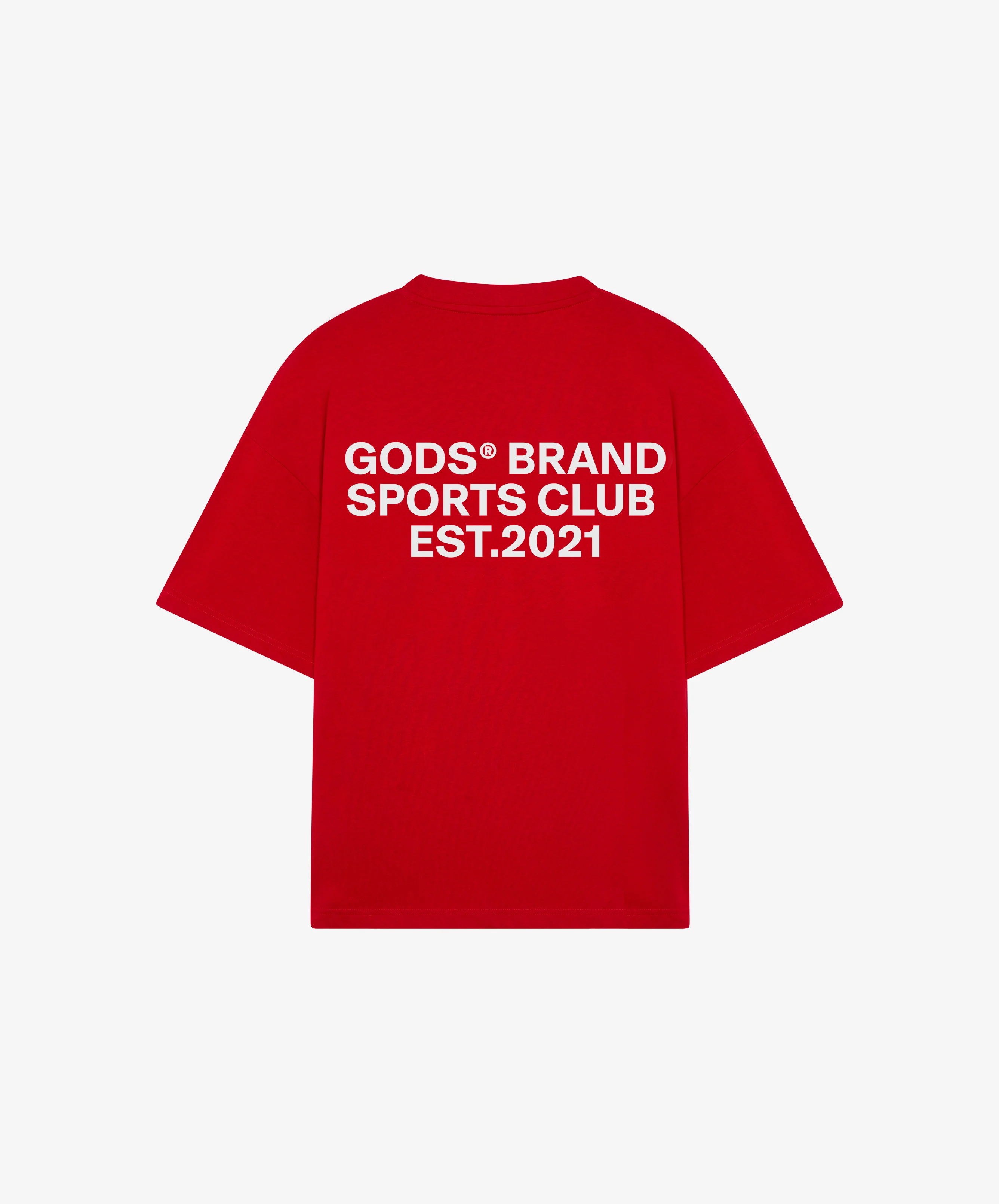 Gods Sports Club Tee Red