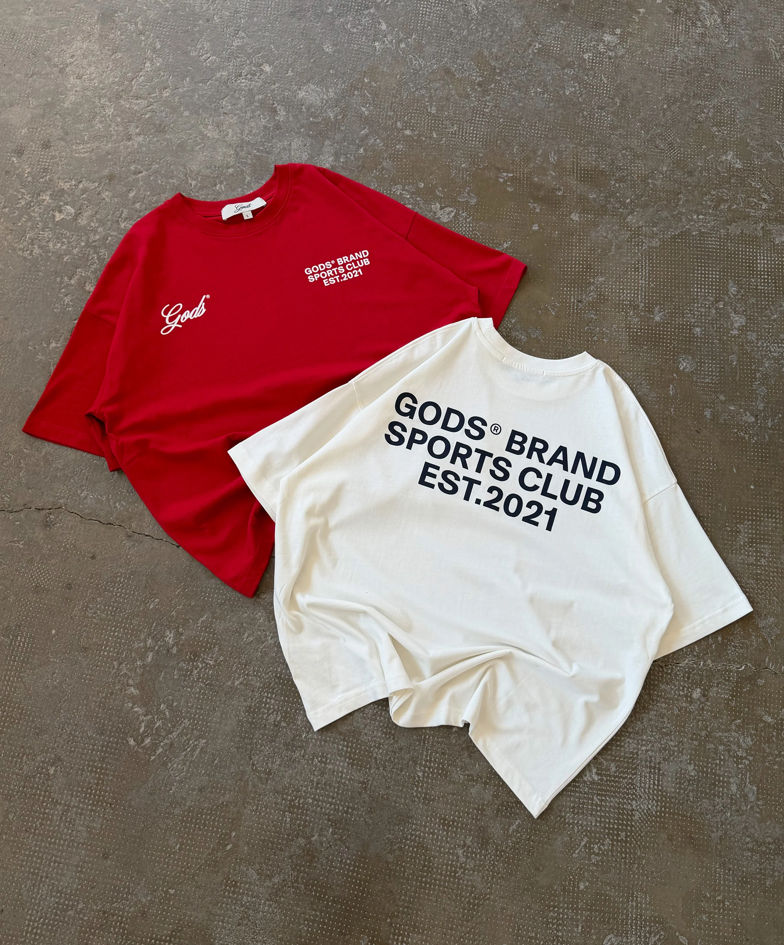 Gods Sports Club Tee White - Image 4