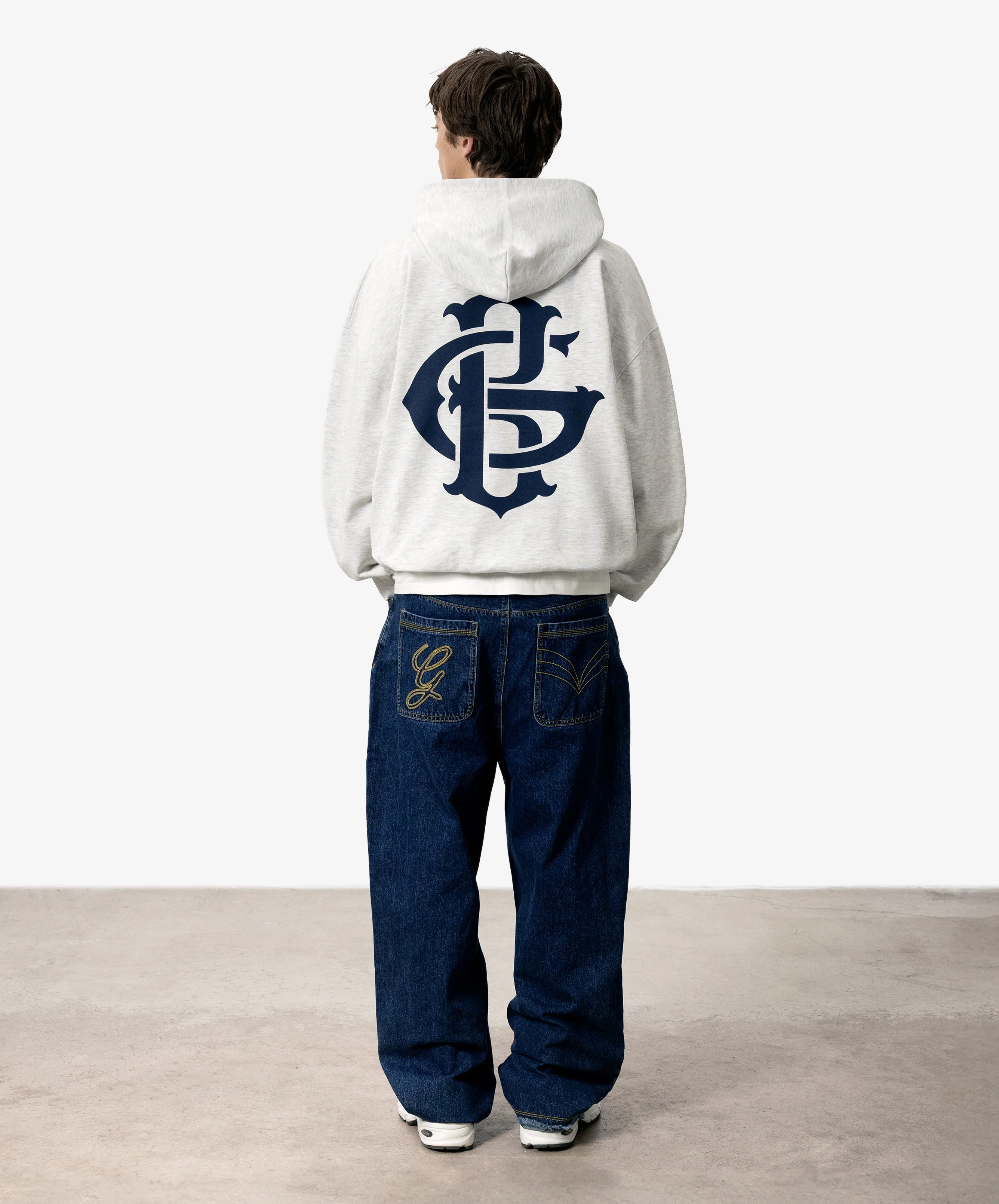 Gods Brand Hoodie Grey - Image 6