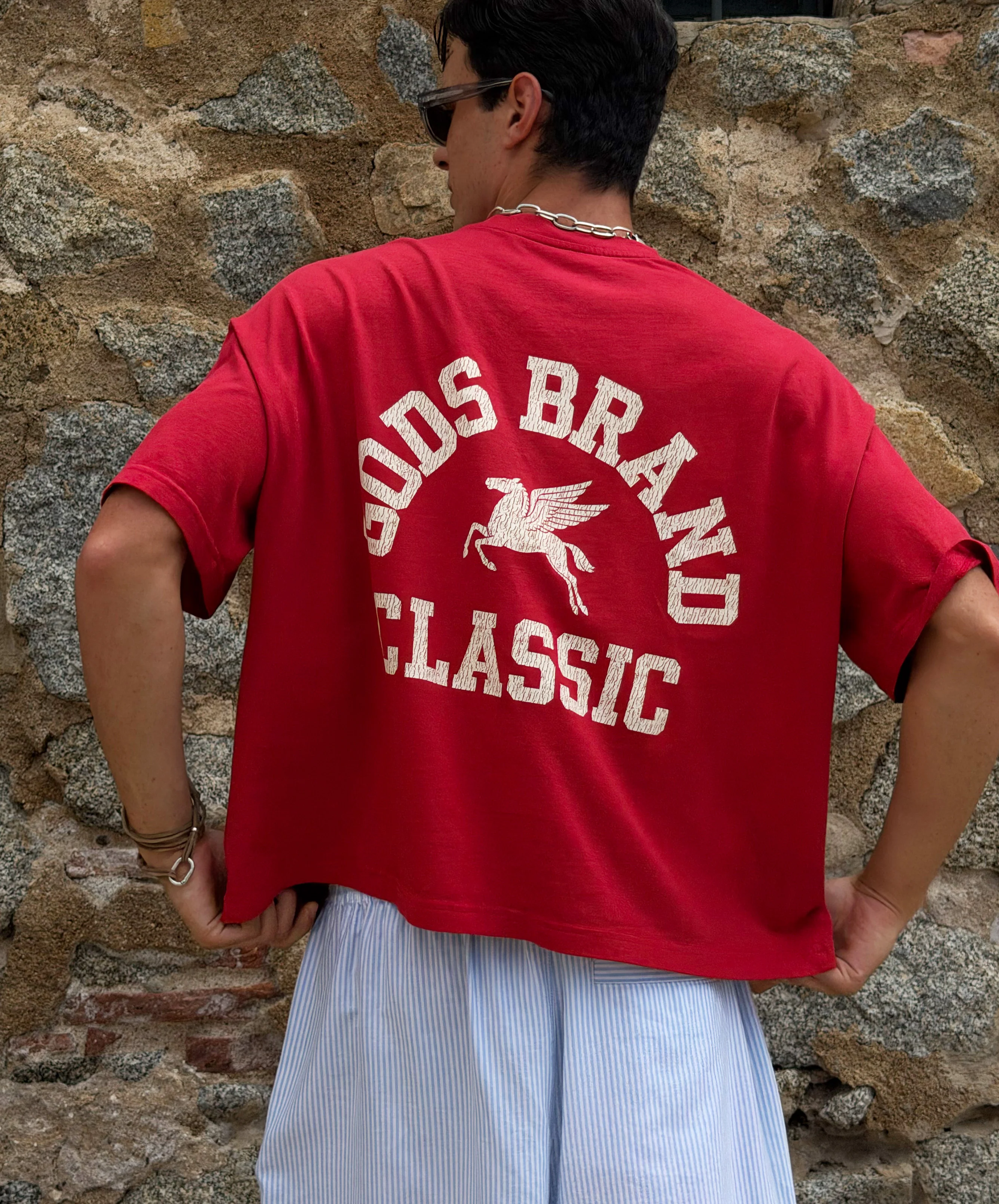 Classic Pegaso Tee Red - Image 2