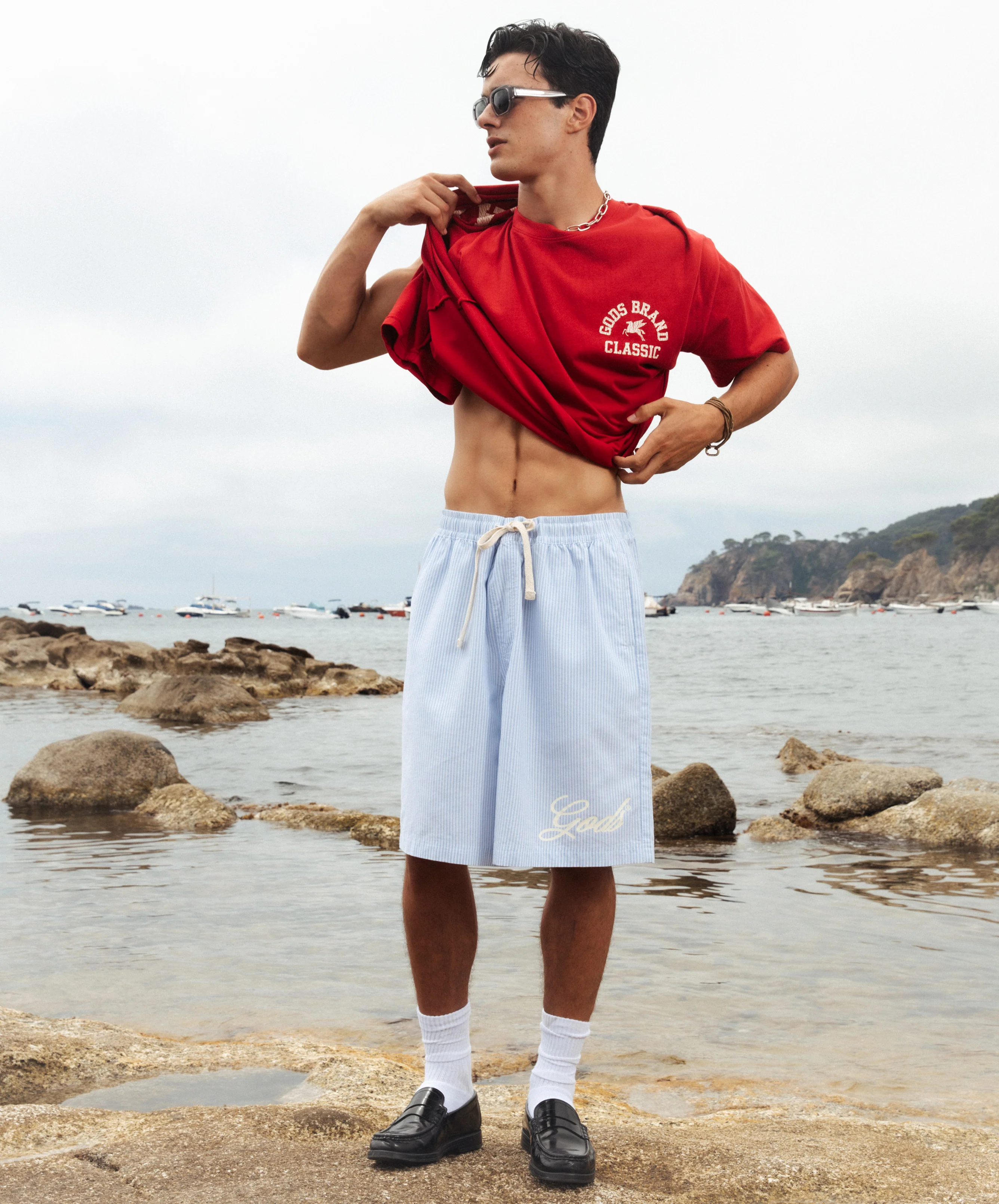 Classic Pegaso Tee Red - Image 5