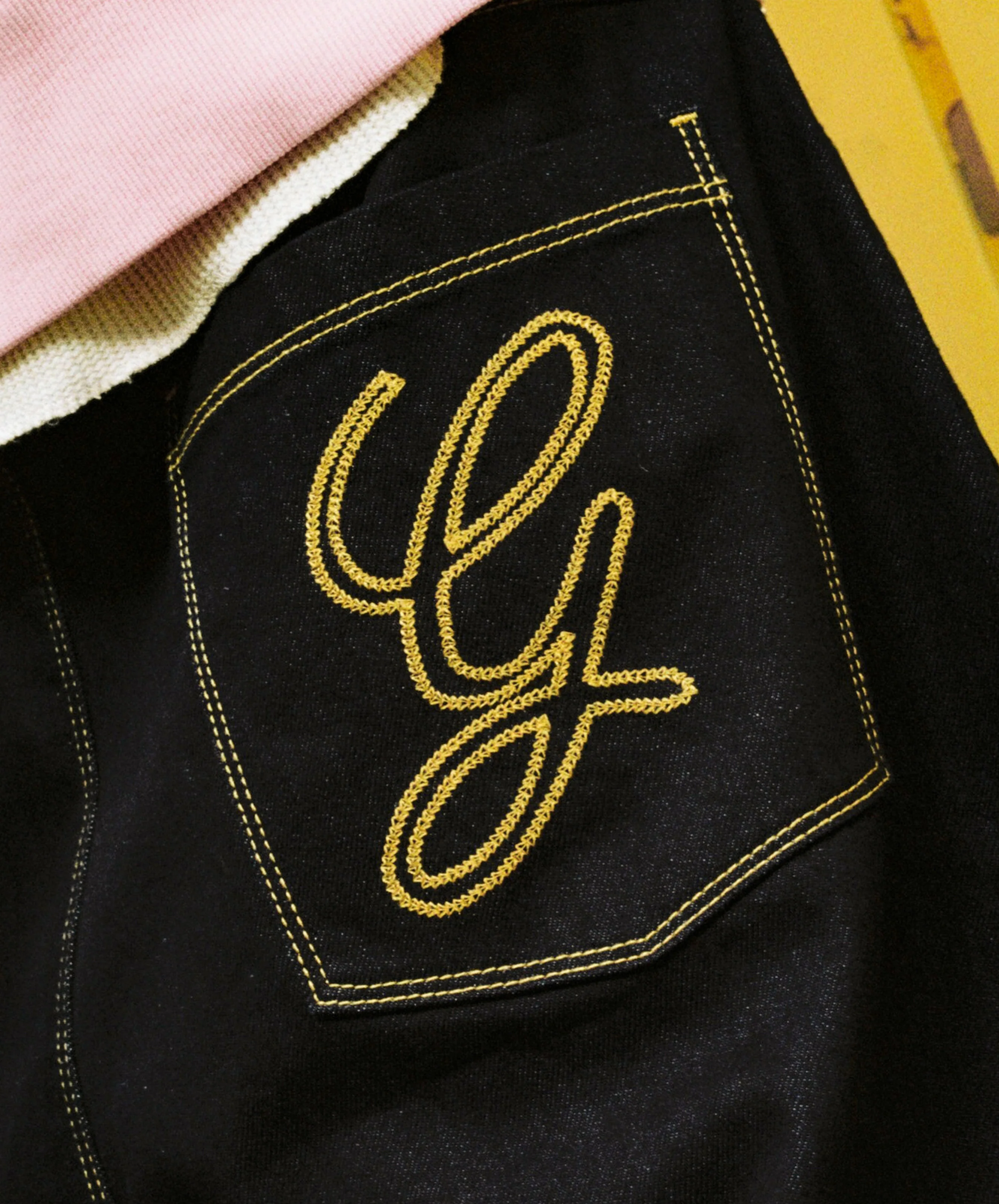 Gods Denim Shorts Navy - Image 6