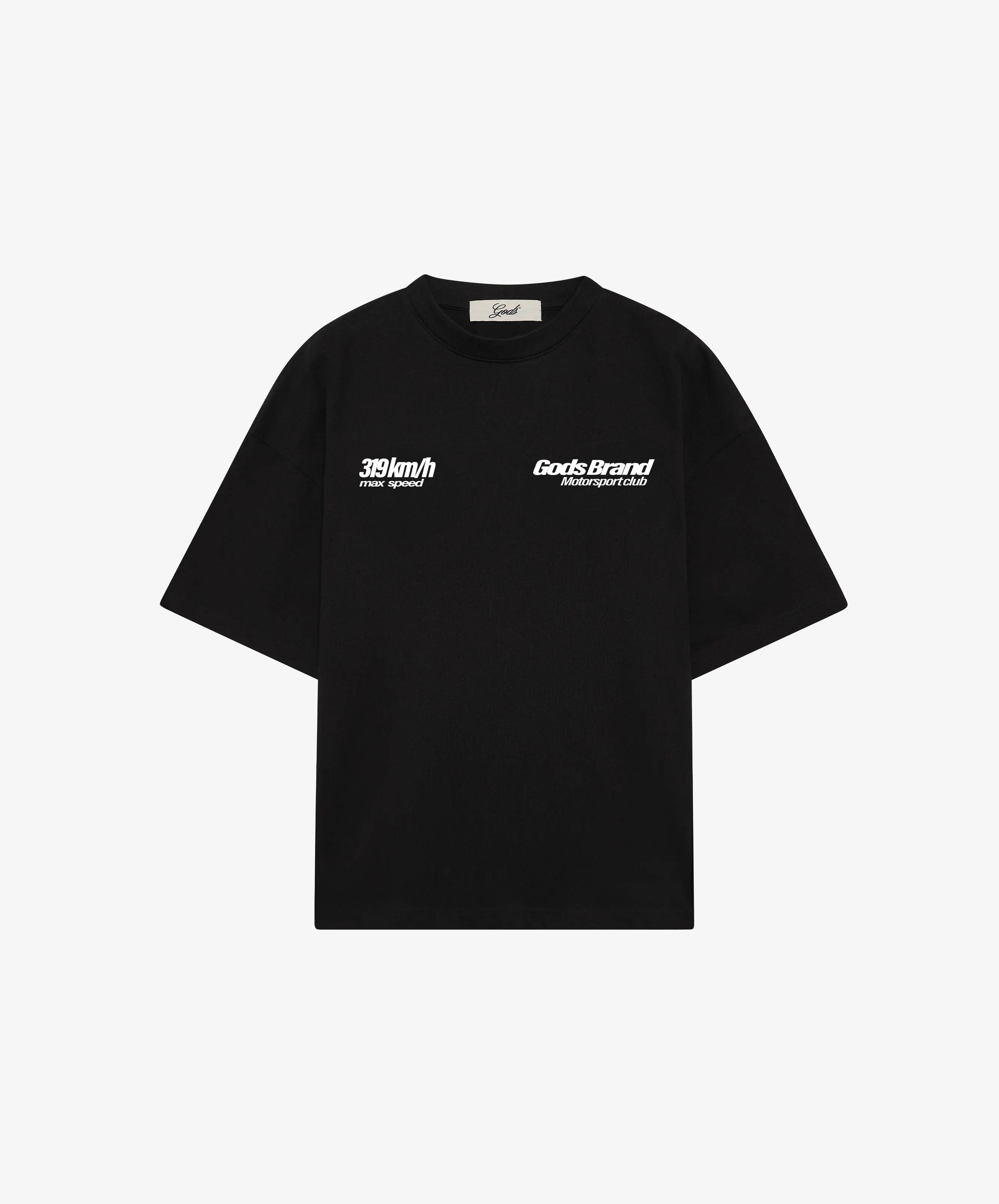 Racing Tee Black - Image 3