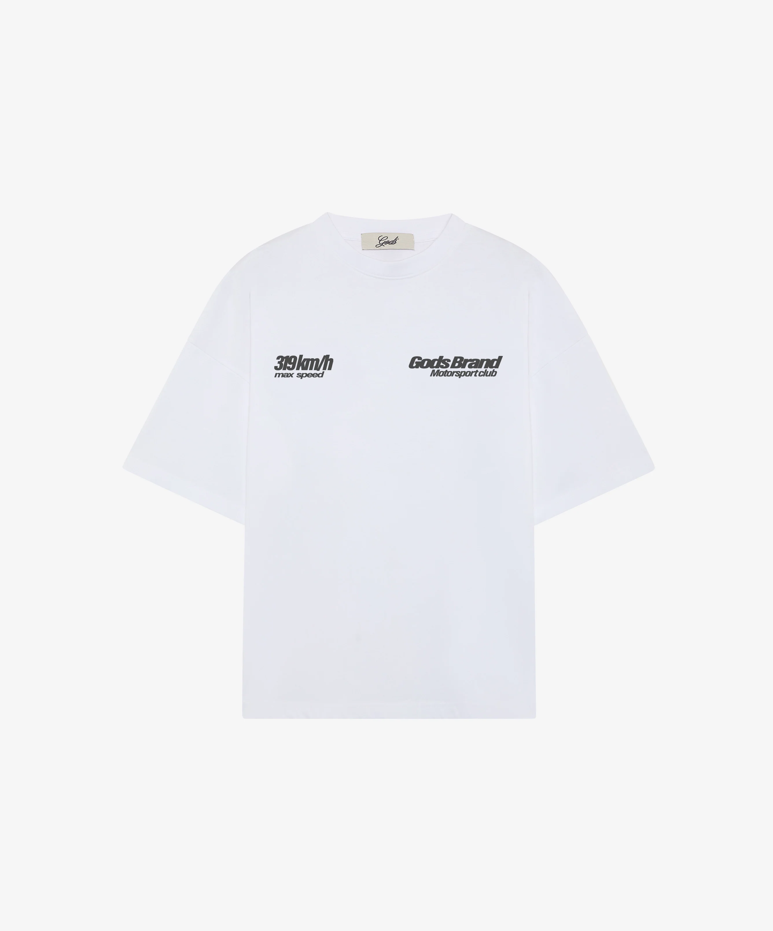 Racing Tee White - Image 3