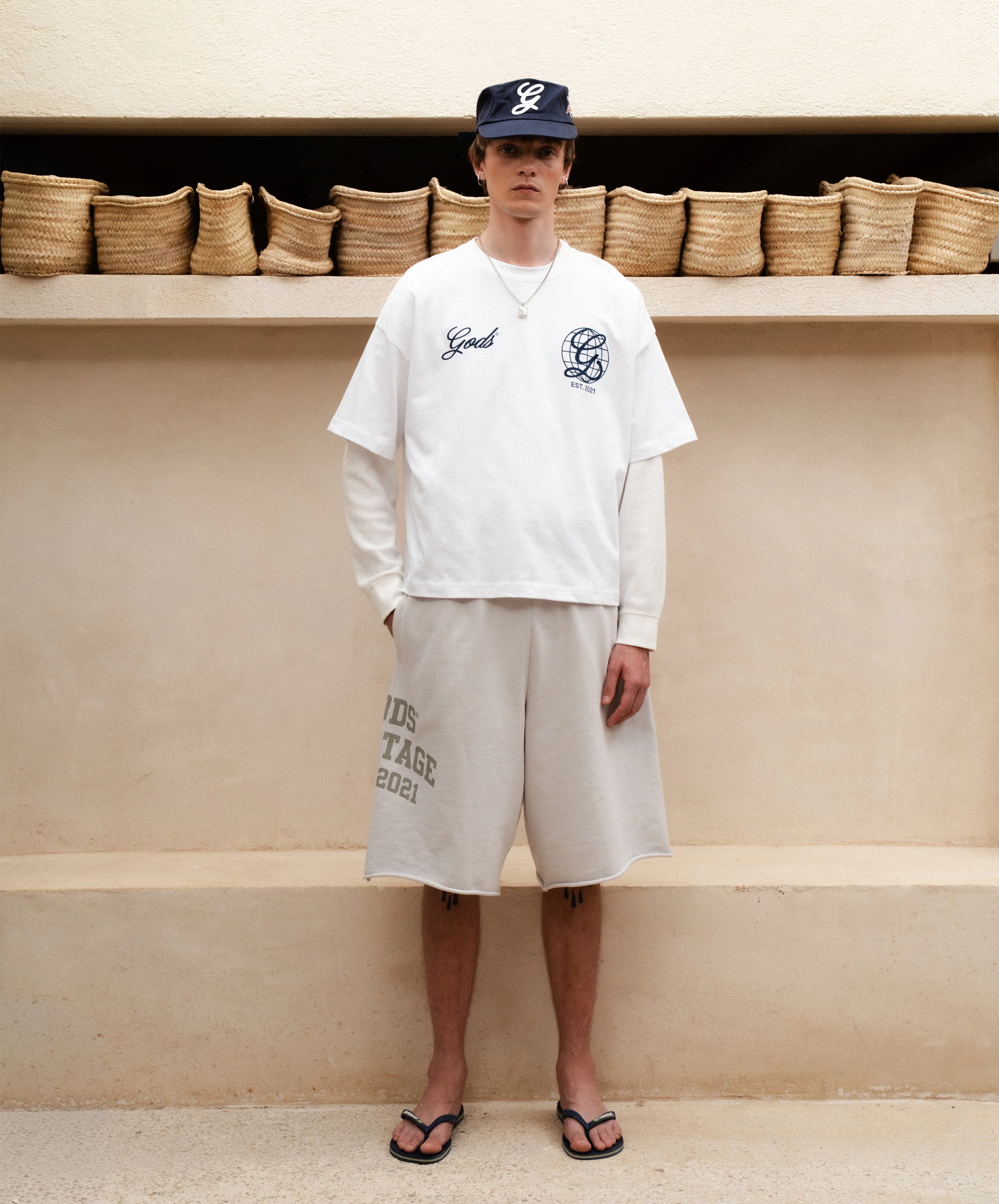 Heritage Shorts Grey - Image 4