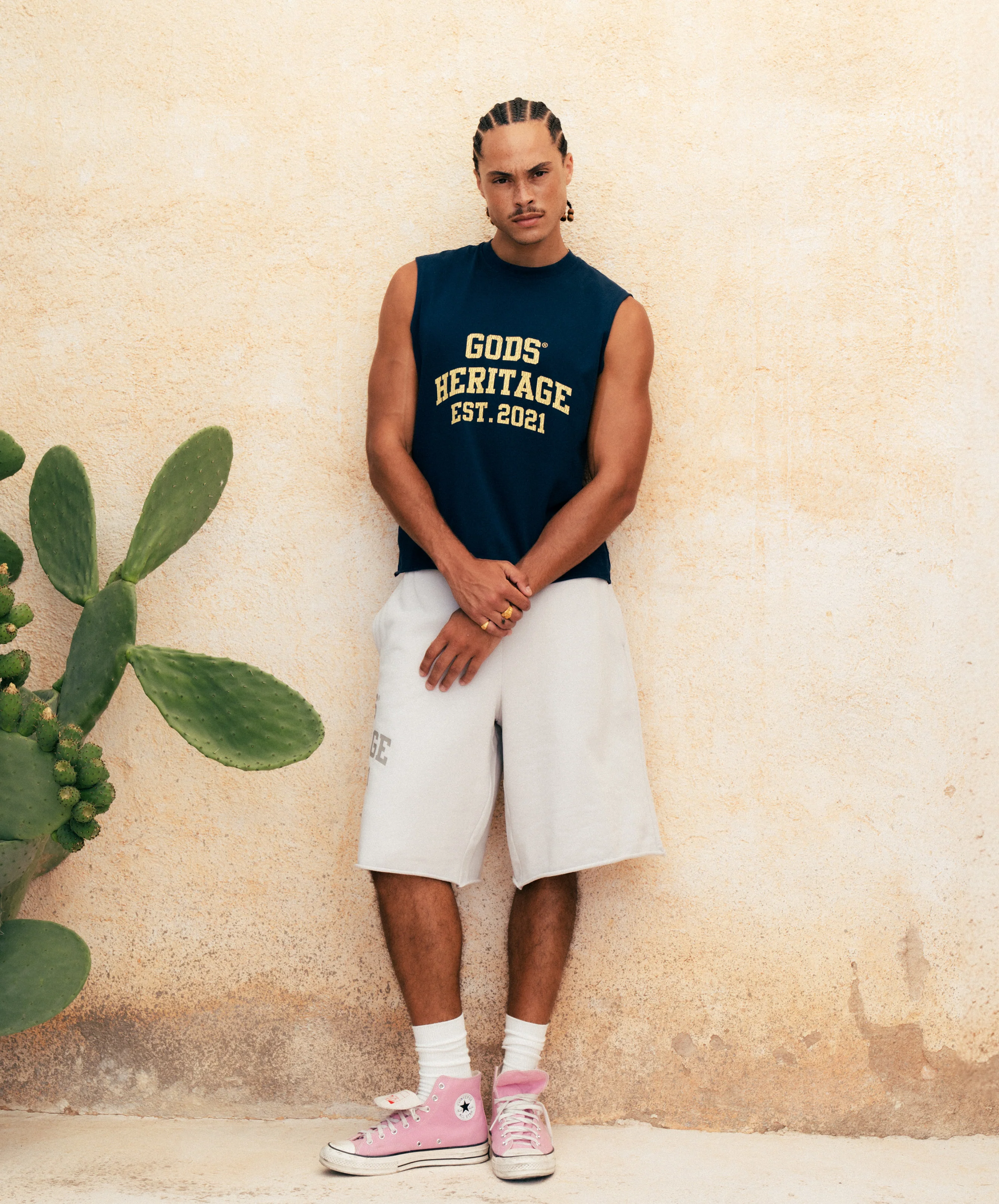 Heritage Sleeveless Navy - Image 4