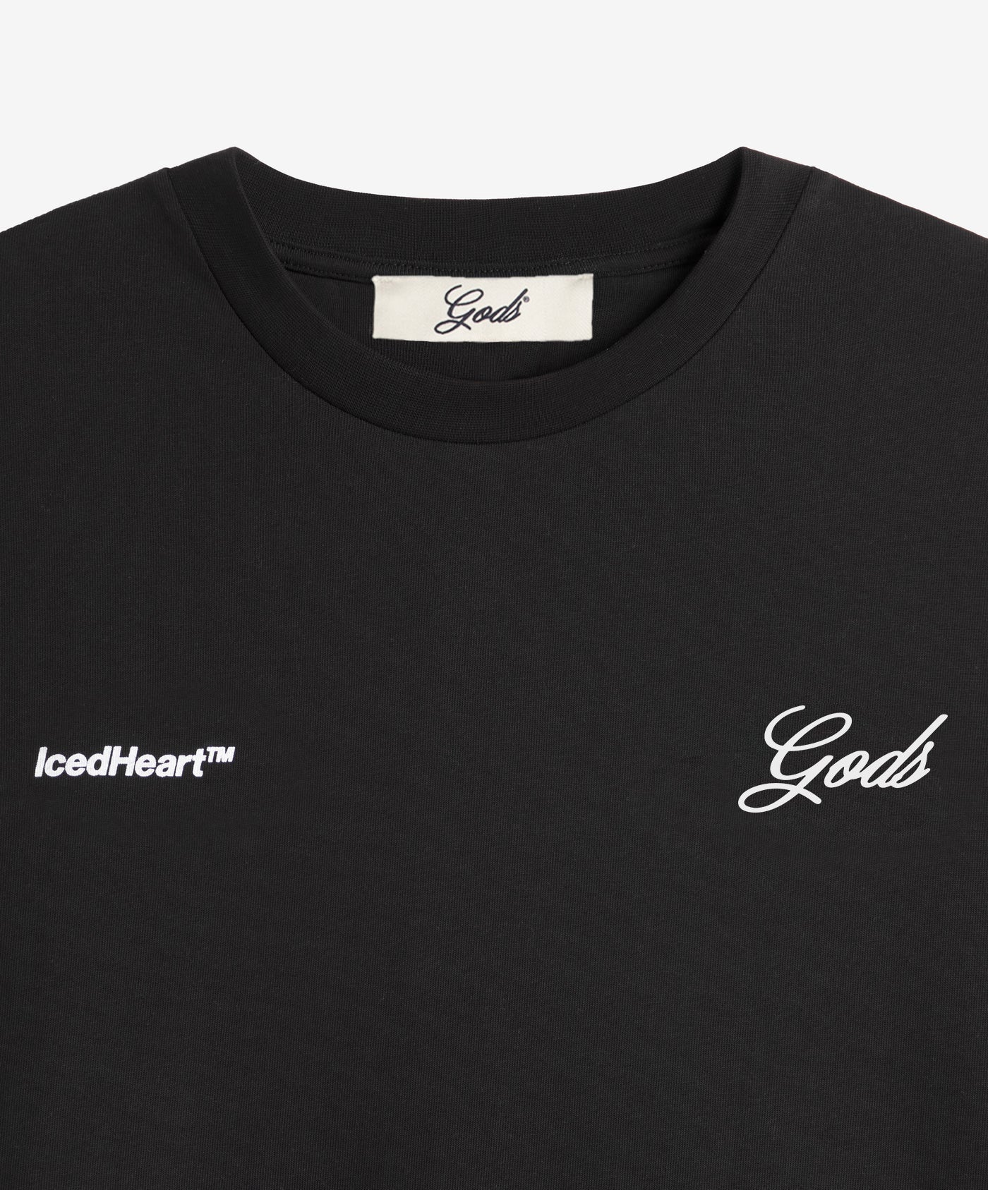 Iced Heart Tee Black - Image 7