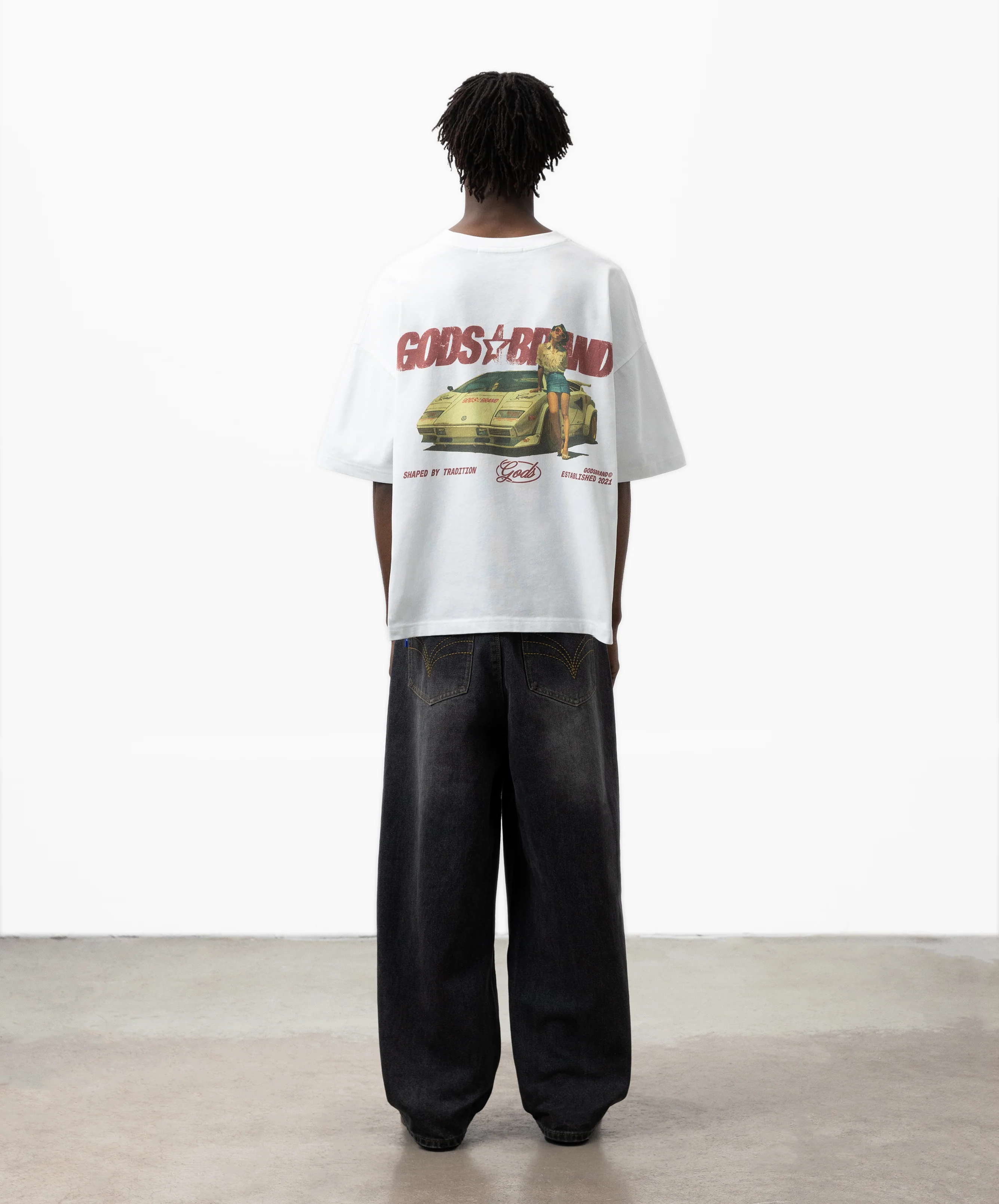 Sportscar Tee White - Image 3