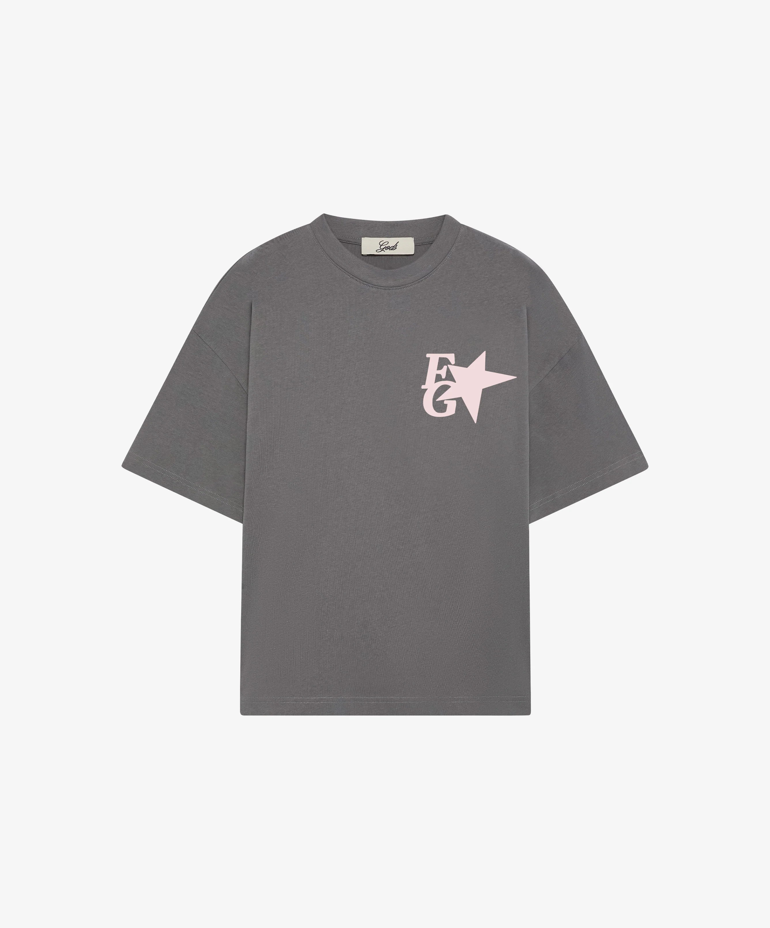 Star Boxy Tee Antracite - Image 3