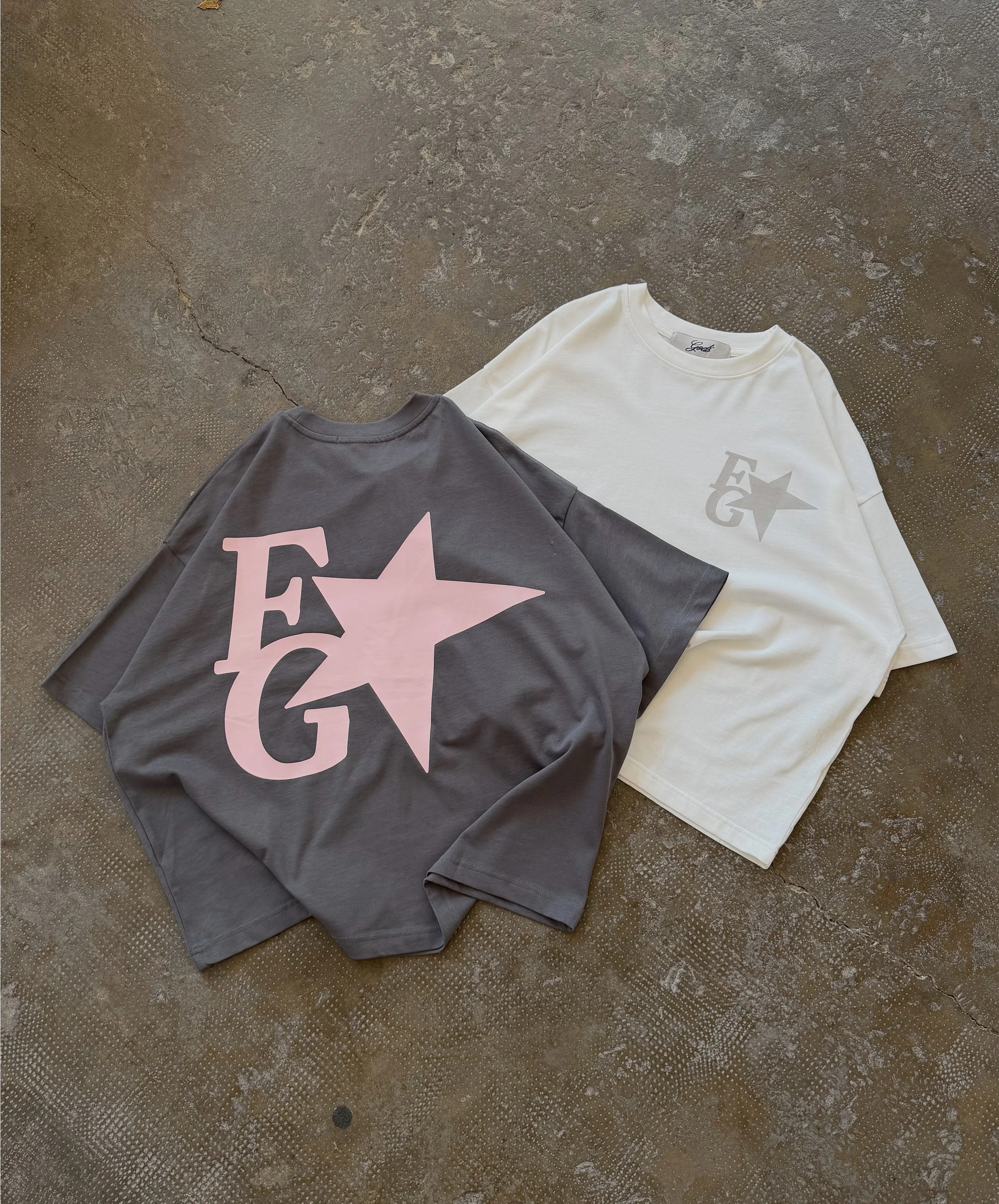 Star Boxy Tee Cream - Image 5