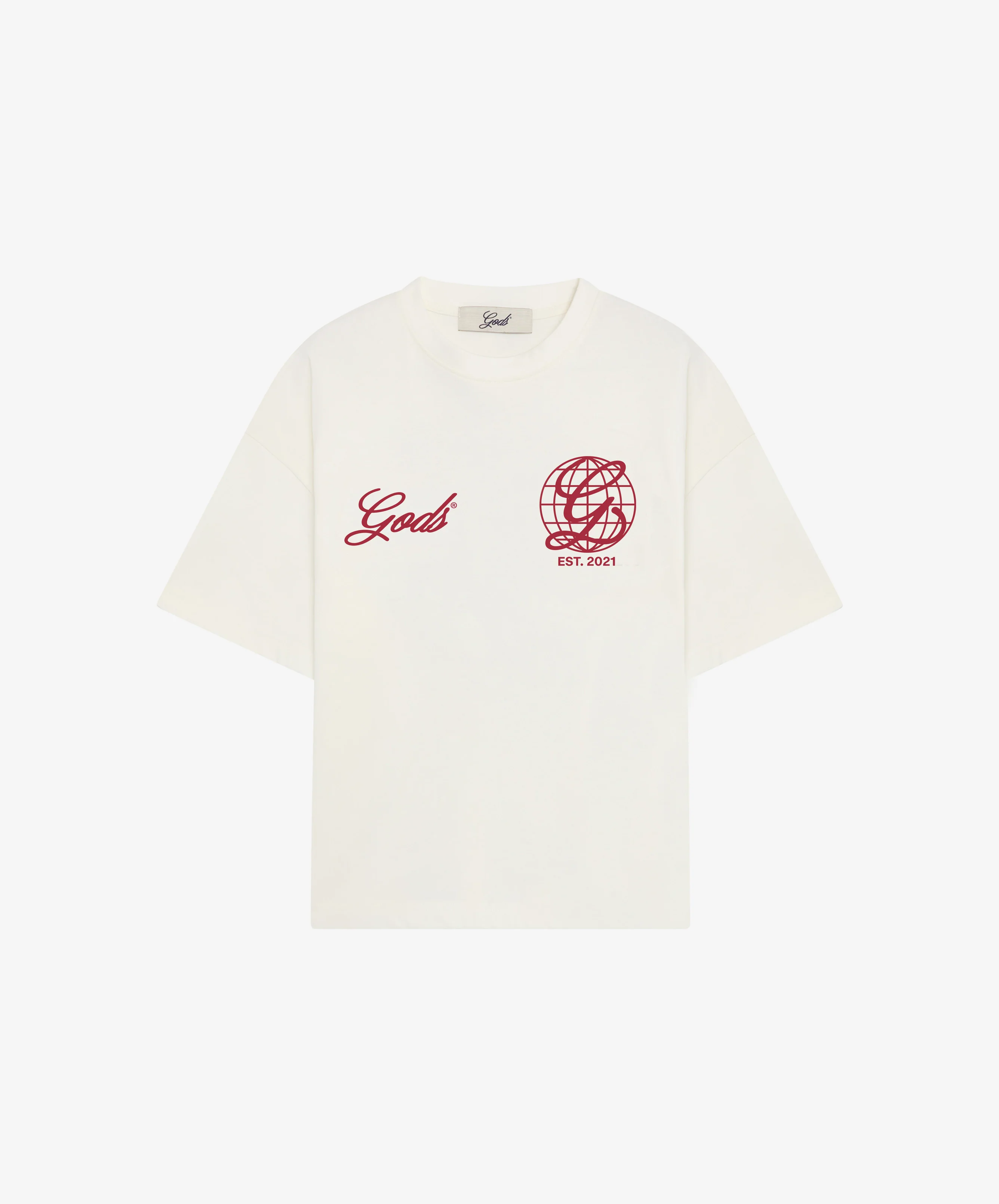 Globe Tee Cream - Image 3